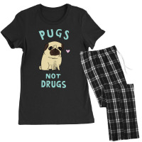 Pugs Not Drugs Women's Pajamas Set | Artistshot