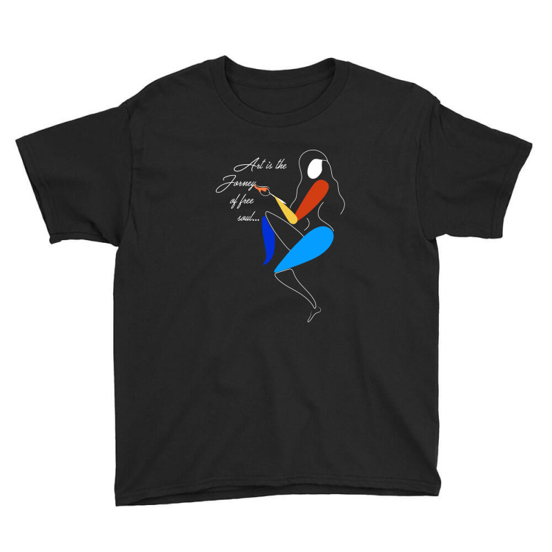 Artist Girl Youth Tee | Artistshot