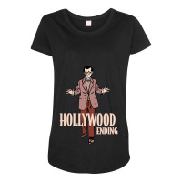 Hollywood Ending Maternity Scoop Neck T-shirt | Artistshot