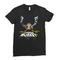 The Monkey  Chaos Ladies Fitted T-shirt | Artistshot