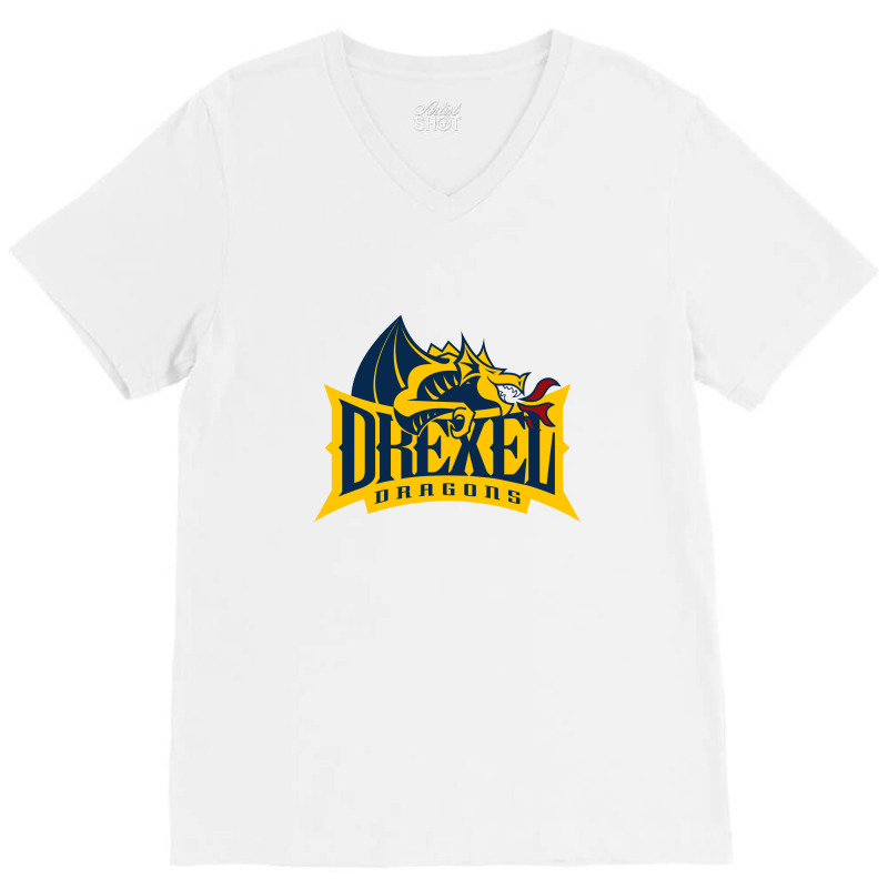 Drexel Drag V-neck Tee | Artistshot