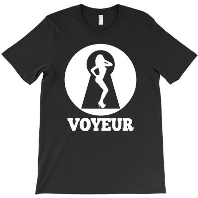 Keyhole Voyeur T-shirt Designed By Anma4547