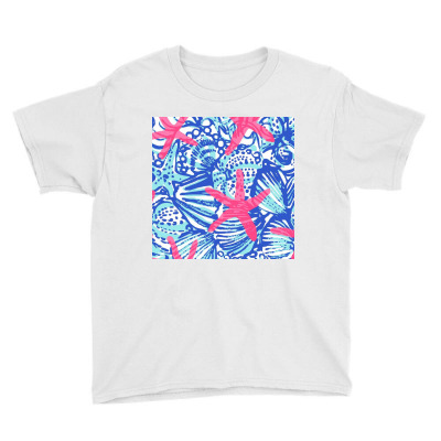 Lilly Pulitzer Star Shell Youth Tee Designed By Bettymendoza