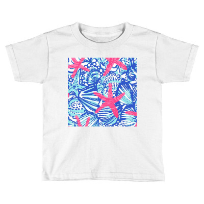 Lilly Pulitzer Star Shell Toddler T-shirt Designed By Bettymendoza