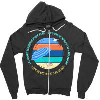 Delaware Seashore State Park T  Shirt Delaware Seashore State Park, De Zipper Hoodie | Artistshot