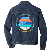 Delaware Seashore State Park T  Shirt Delaware Seashore State Park, De Men Denim Jacket | Artistshot