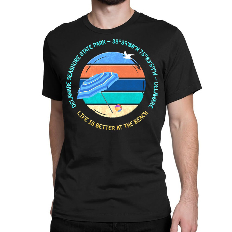 Delaware Seashore State Park T  Shirt Delaware Seashore State Park, De Classic T-shirt | Artistshot