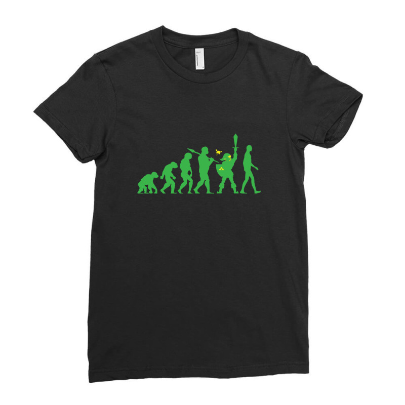 Missing Link Ladies Fitted T-Shirt by BLACKSTONE | Artistshot