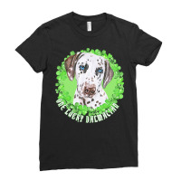 St Patricks Day Gift T  Shirt One Lucky Dalmatian Funny St. Patrick Do Ladies Fitted T-shirt | Artistshot