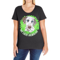 St Patricks Day Gift T  Shirt One Lucky Dalmatian Funny St. Patrick Do Ladies Curvy T-shirt | Artistshot