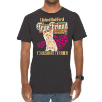 Yorkshire Terrier Owner Gift Yorkshire T  Shirt E N T  Shirt Vintage T-shirt | Artistshot