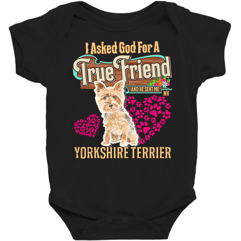 Yorkshire Terrier Owner Gift Yorkshire T  Shirt E N T  Shirt Baby Bodysuit by christiansenmarlene | Artistshot