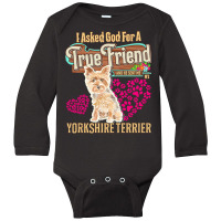 Yorkshire Terrier Owner Gift Yorkshire T  Shirt E N T  Shirt Long Sleeve Baby Bodysuit | Artistshot