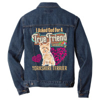 Yorkshire Terrier Owner Gift Yorkshire T  Shirt E N T  Shirt Men Denim Jacket | Artistshot