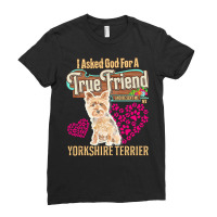 Yorkshire Terrier Owner Gift Yorkshire T  Shirt E N T  Shirt Ladies Fitted T-shirt | Artistshot