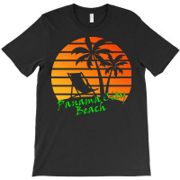 Outdoor T  Shirt Panama City Beach Retro Vintage Sunset T  Shirt T-shirt | Artistshot