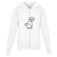 Ghost Of Disapproval Youth Zipper Hoodie | Artistshot