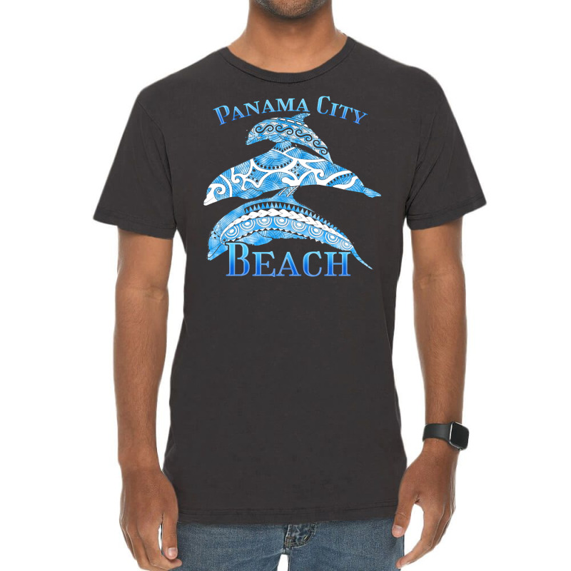 Panama City Beach T  Shirt Panama City Beach Florida Vacation Tribal D Vintage T-Shirt by kuhlmanulises23 | Artistshot