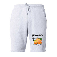 Pumpkin Spice And Everything Nice For Light Fleece Short | Artistshot