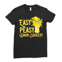 Lemon T  Shirt Easy Peasy Lemon Squeezy Summertime Lemonade Lover T  S Ladies Fitted T-shirt | Artistshot