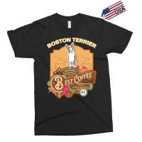 Mom T  Shirt Boston Terrier Best Coffee   Dog Owner Coffee Lover Gifts Exclusive T-shirt | Artistshot