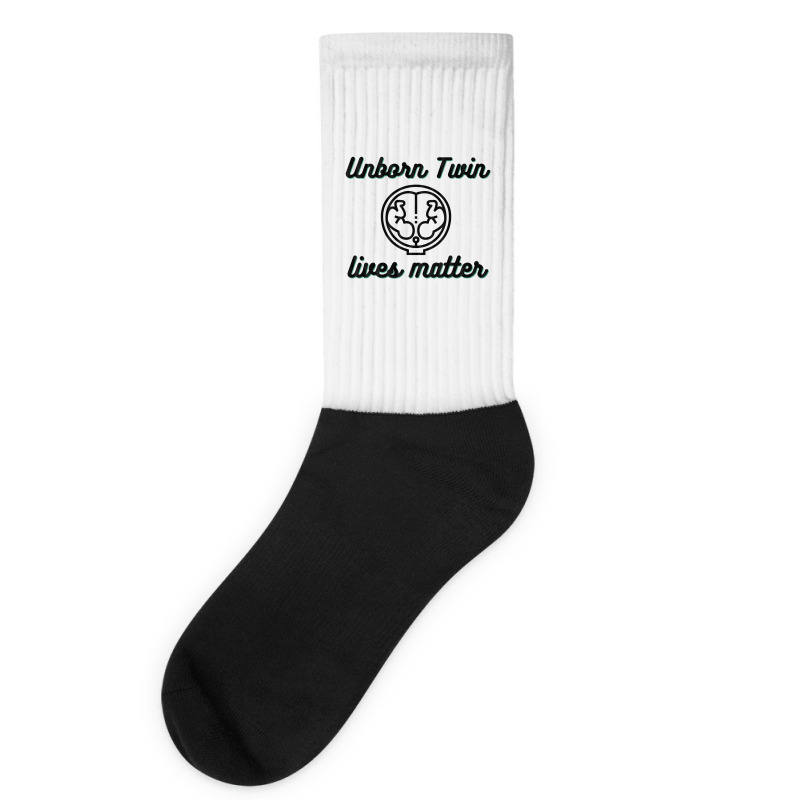 Unborn Twin Lives Matter Socks | Artistshot