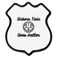 Unborn Twin Lives Matter Shield Patch | Artistshot