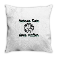 Unborn Twin Lives Matter Throw Pillow | Artistshot