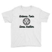 Unborn Twin Lives Matter Youth Tee | Artistshot