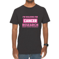 Breast Cancer Research Awareness Vintage T-shirt | Artistshot