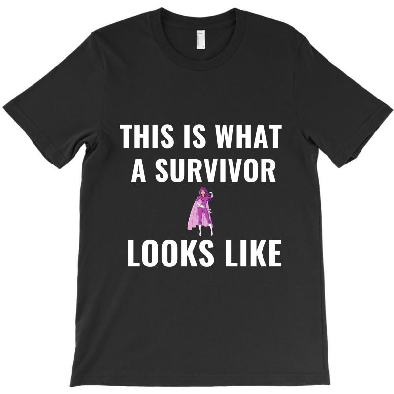 This Is What A Breast Cancer Survivor Looks Like White T-Shirt by Perfect Designers | Artistshot