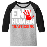 Stop Human Trafficking Youth 3/4 Sleeve | Artistshot