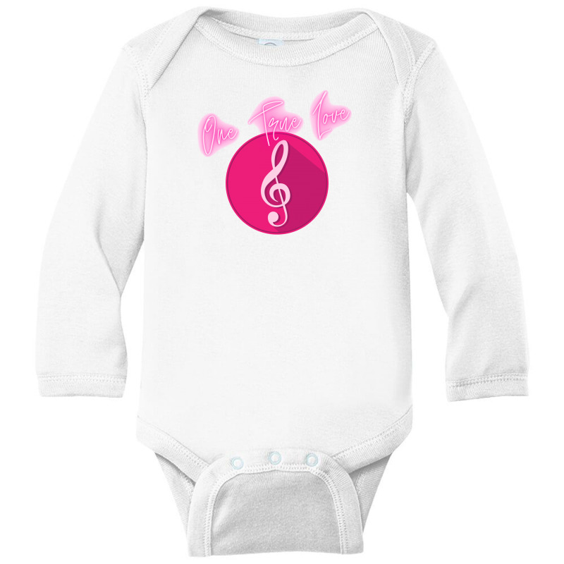 Music - One True Love! Long Sleeve Baby Bodysuit | Artistshot