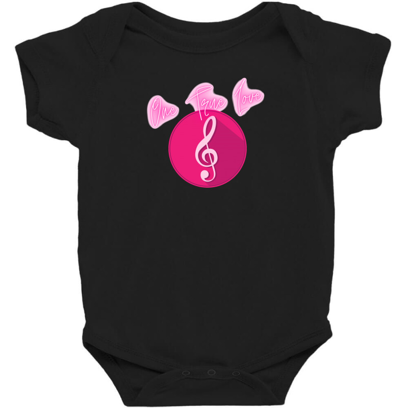 Music - One True Love! Baby Bodysuit | Artistshot