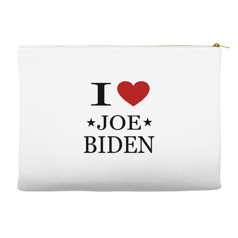 I Love Joe Biden Accessory Pouches by ELEGANCE99 | Artistshot