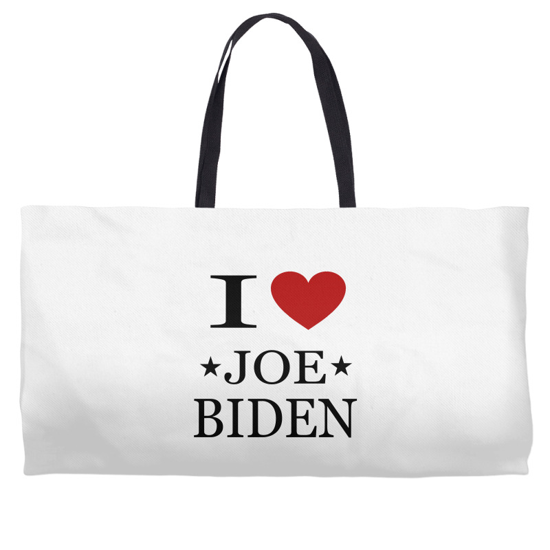 I Love Joe Biden Weekender Totes by ELEGANCE99 | Artistshot