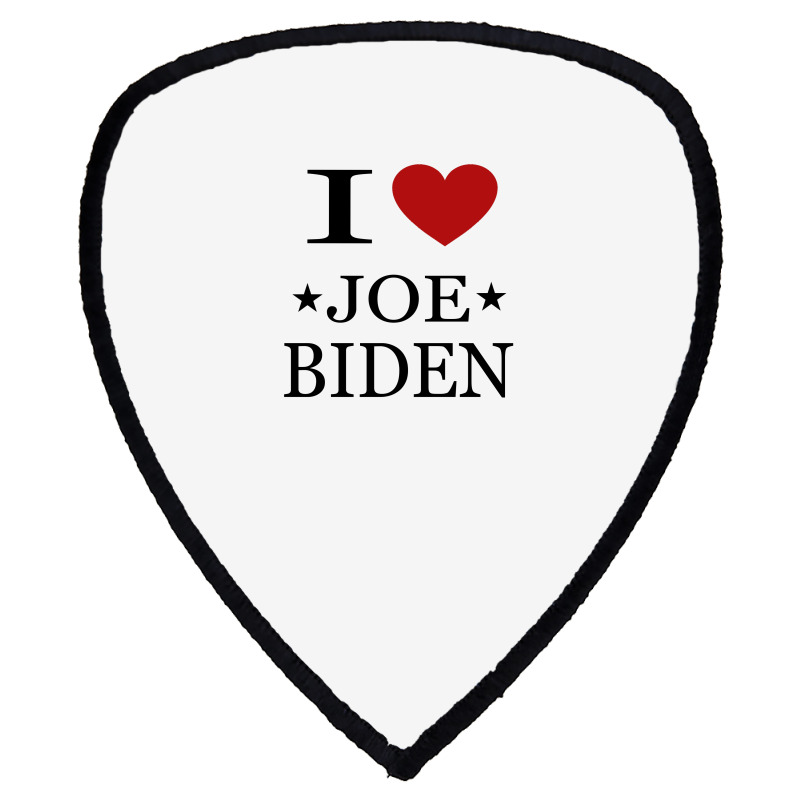 I Love Joe Biden Shield S Patch by ELEGANCE99 | Artistshot