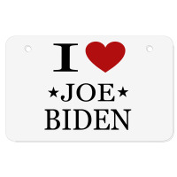 I Love Joe Biden Atv License Plate | Artistshot