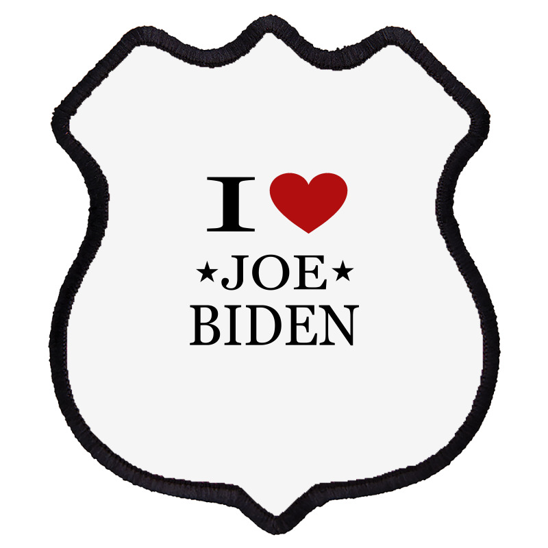 I Love Joe Biden Shield Patch by ELEGANCE99 | Artistshot