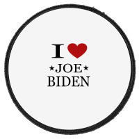 I Love Joe Biden Round Patch | Artistshot