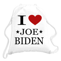 I Love Joe Biden Drawstring Bags | Artistshot