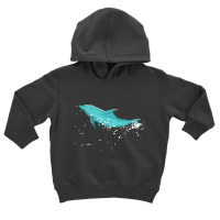 Sparkly Dolphin Toddler Hoodie | Artistshot