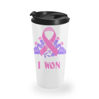 Breast Cancer Awareness Month T  Shirt Survivor Breast Cancer Awarenes Travel Mug | Artistshot