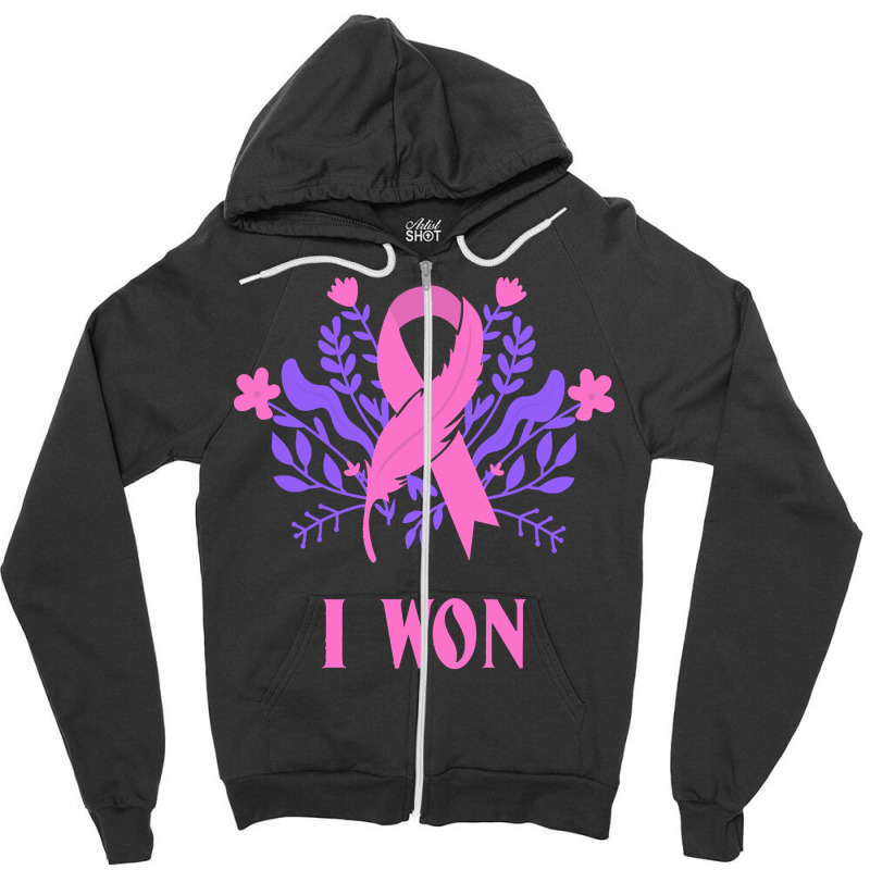 Breast Cancer Awareness T  Shirt Survivor Breast Cancer Awareness Desi Zipper Hoodie | Artistshot