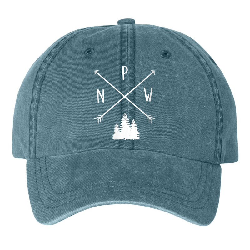 Womens Pine Trees Pacific Northwest Pnw With Arrows Outdoor Gift V