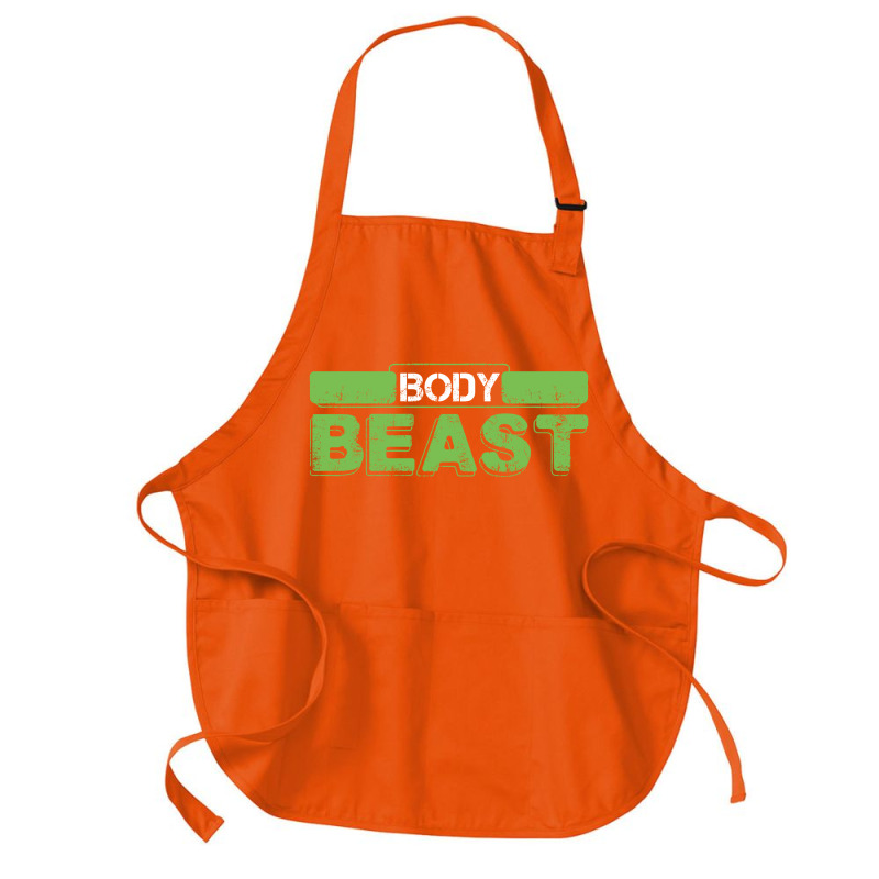 Body Beast Medium-length Apron | Artistshot