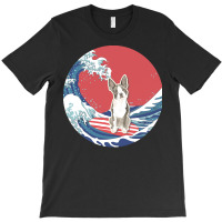 Boston Terrier T  Shirt Boston Terrier Gifts   Ocean Waves Surfing Bos T-shirt | Artistshot