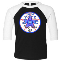 Vote Joe Trump Must Go Toddler 3/4 Sleeve Tee | Artistshot