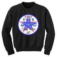 Vote Joe Trump Must Go Youth Sweatshirt | Artistshot