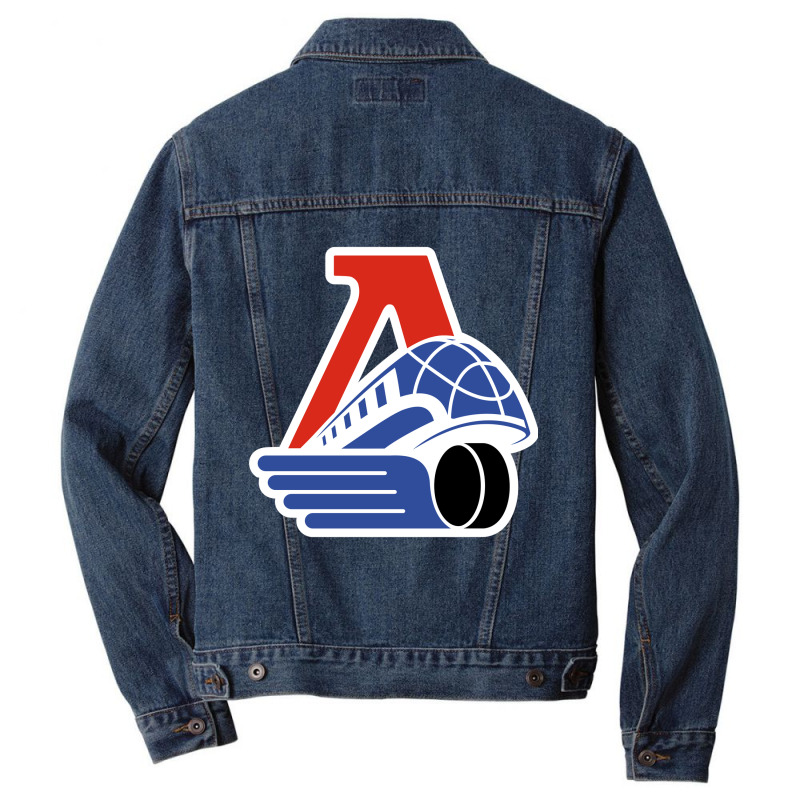 The-lokomotiv-yaroslavl-pen Men Denim Jacket by tihra | Artistshot